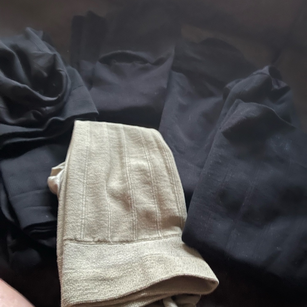 Black and Tan 6 pack Jobst socks